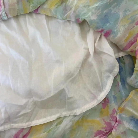 Anthropologie watercolor maxi dress - Picture 11 of 12